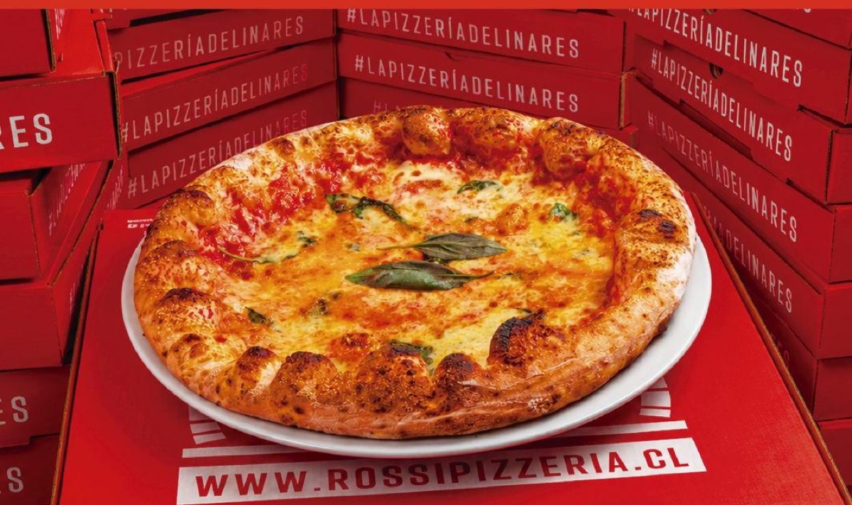 Promoción Pizza Margherita más bebida en Rossi Pizzería